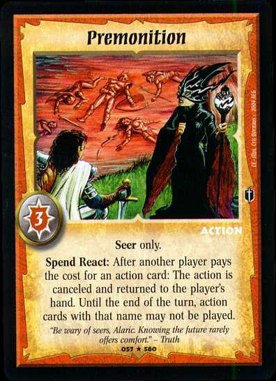Premonition - Foil